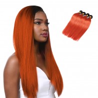 Extensions Hair 11A grade Brazilian Hair 1B 350 two Tone Ombre Straight Hair weave Products bundles 3 4pcs/lot