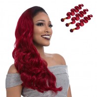 Human Hair Weave 11A grade Brazilian Hair Red Colored Body wave weave Products bundles 3 4pcs/lot
