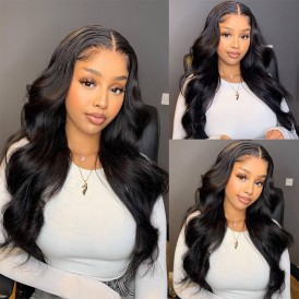 Remy Wigs 4x4 HD Swiss lace Closure wig 150% density silky soft thick human hair lace wigs for black women