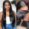 Buy Wigs 5X5 HD Lace Wigs Human Hair Long Straight Human Hair Lace Closure Wigs 180% Density for Black Women