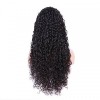 Curly Wigs #1B Colored Kinky Curly Human Virgin Hair 11A grade Brazilian Hair Wig