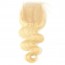 Body Wave Closure Brazilian Hair 613 Blonde Color Body Wave Human Hair Lace Closure Products for sale at humanbraidinghair.com