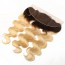 Closure Hair Ombre Brazilian Hair 1B 613 two Tone Colored body wave Human Hair Lace Closure Products for sale at humanbraidinghair.com