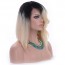 Cosplay Wigs 1B 613 Blonde Colored Pre Plucked Ombre Straight Human Remy Hair 8A grade Brazilian Hair Wig for sale at humanbraidinghair.com