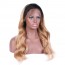 Lace Front Wigs 1B 27 Colored Ombre Body Wave Human Remy Hair 8A grade Brazilian Hair Wig for sale at humanbraidinghair.com