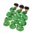 Best Ombre bundles 8A grade Brazilian Hair Black root Green two Tone Ombre Body Wave Human Hair weave Products bundles 3 4pcs/lot for sale at humanbraidinghair.com