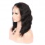 Realistic Wigs Natural Black Colored Natural Wave Human Virgin Hair 8A grade Brazilian Hair Wig for sale at humanbraidinghair.com