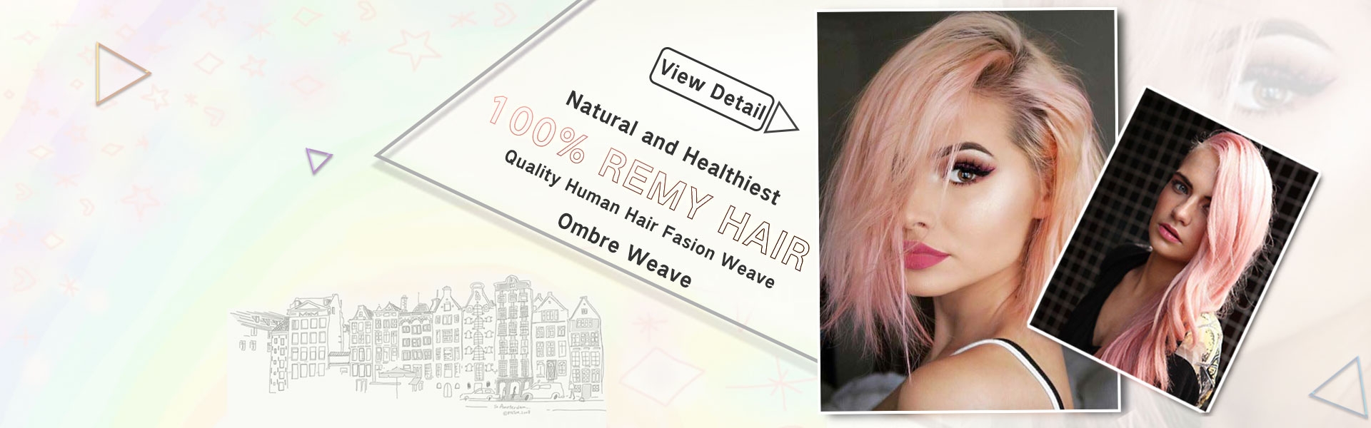 ombre weave